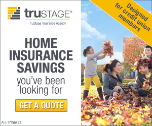 TruStage Home Insurance. Home insurance savings you've been looking for. Designed for credit union members. Get a quote. Happy parents being covered in fall leaves by two happy children.